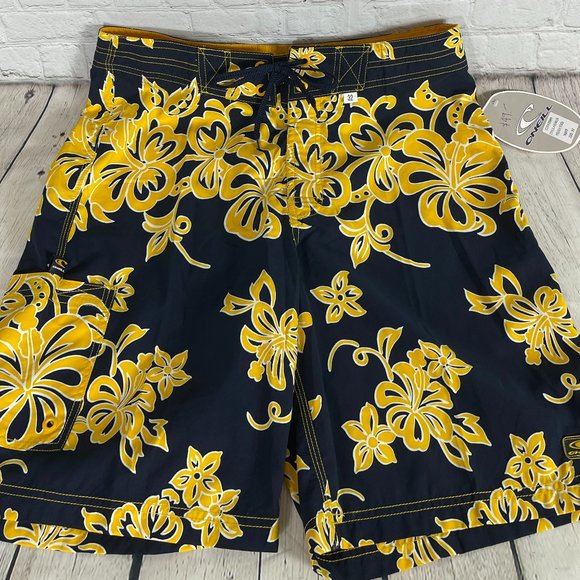 NWT VINTAGE 90'S O'NEILL MENS BOARD SHORT SWIM TRUNKS SIZE 32